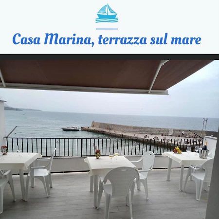 Casa Marina, La Terrazza Sul Mare Bed and Breakfast Cefalù Eksteriør billede